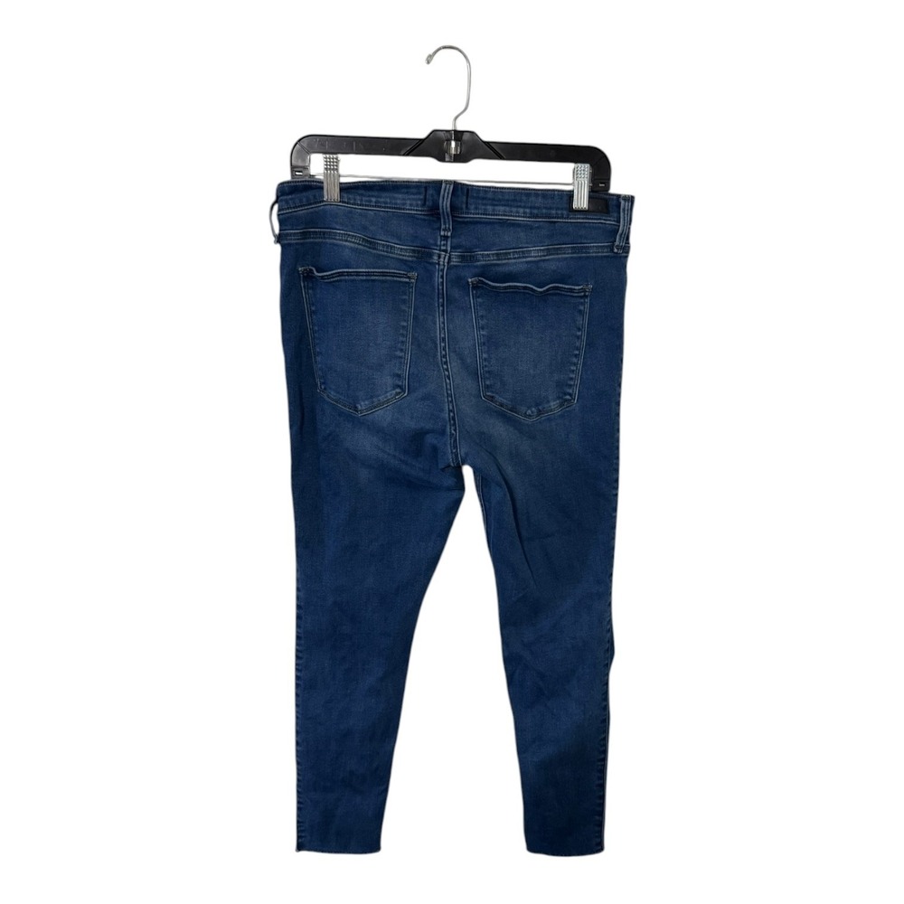 Abercrombie & Fitch Simone High Rise Jean Legging 33 16S Blue Denim Medium Wash - Picture 2 of 5